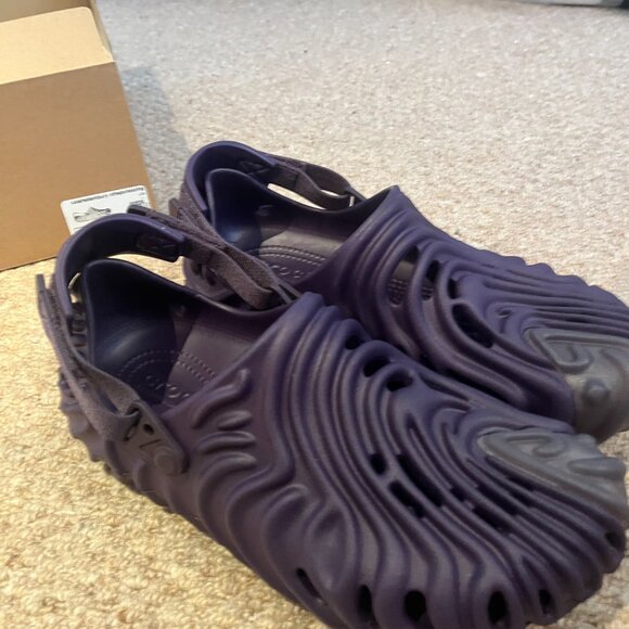 Crocs Pollex Clog by Salehe Bembury – Ube (Dark Purple) – Men’s Size 10 - Picture 9 of 14